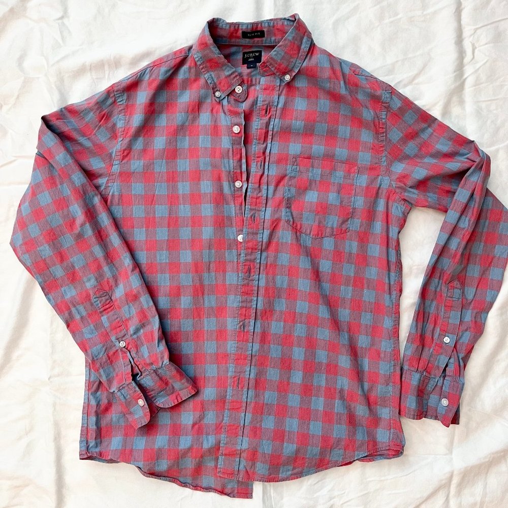 J.Crew Medium Slim Fit Button Down Men's Shirt